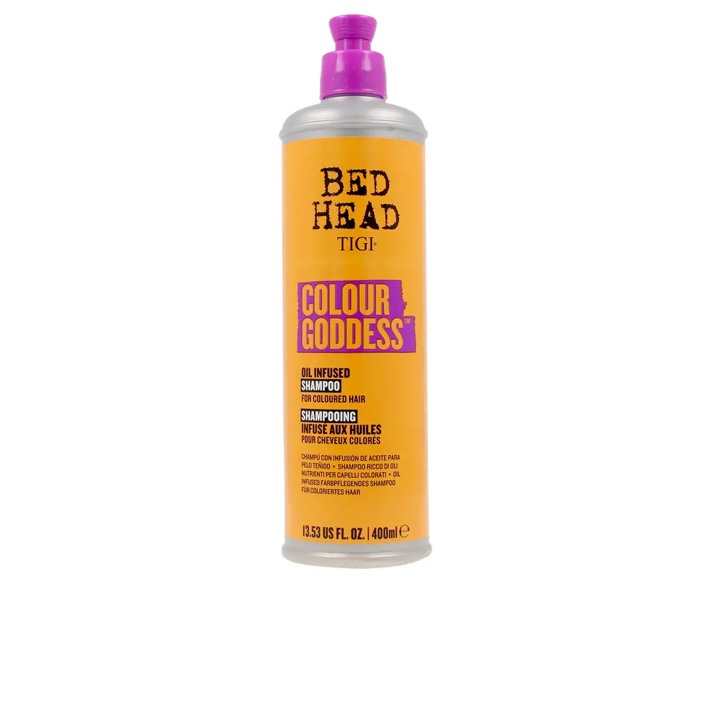 

Шампунь Bed head colour goddess oil infused shampoing Tigi, 400 мл.