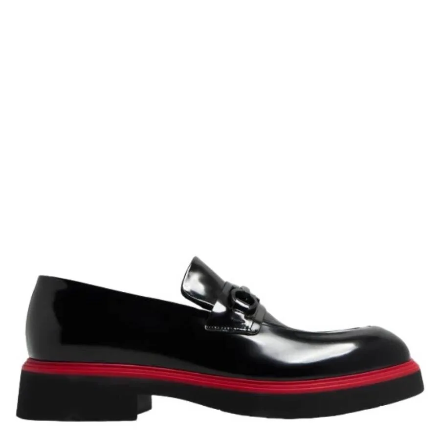 Мужские черные лоферы Ferragamo, черный