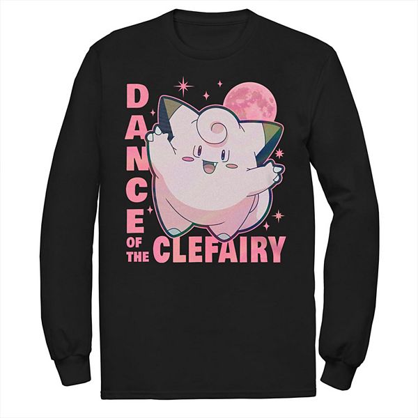 

Футболка с длинным рукавом Big & Tall Pokémon Clefairy Dance Moon Licensed Character