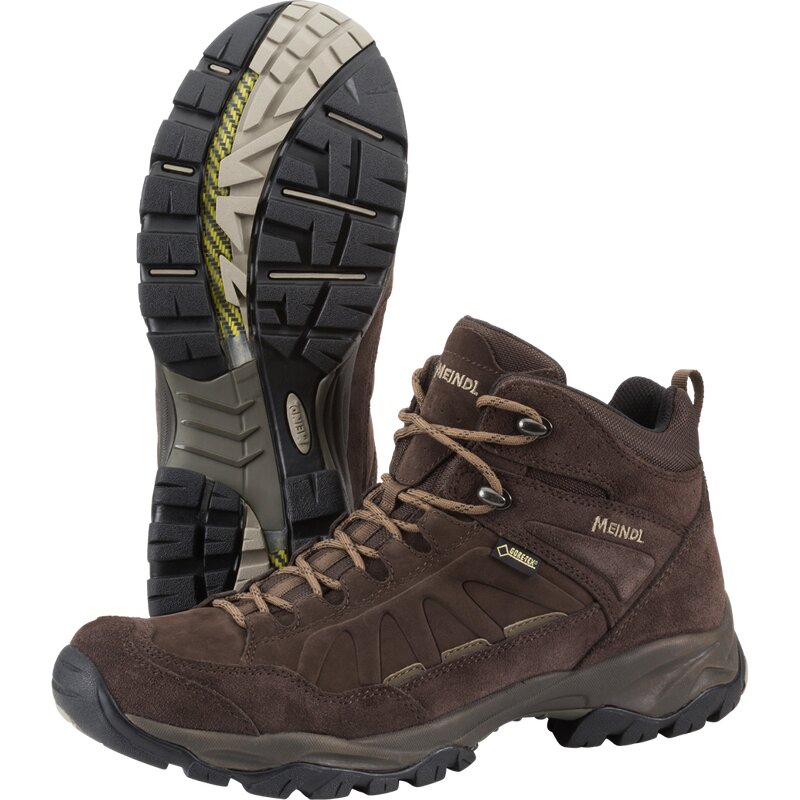 Кроссовки Meindl Nebraska Mid GTX для активного отдыха, цвет коричневый — фото 2