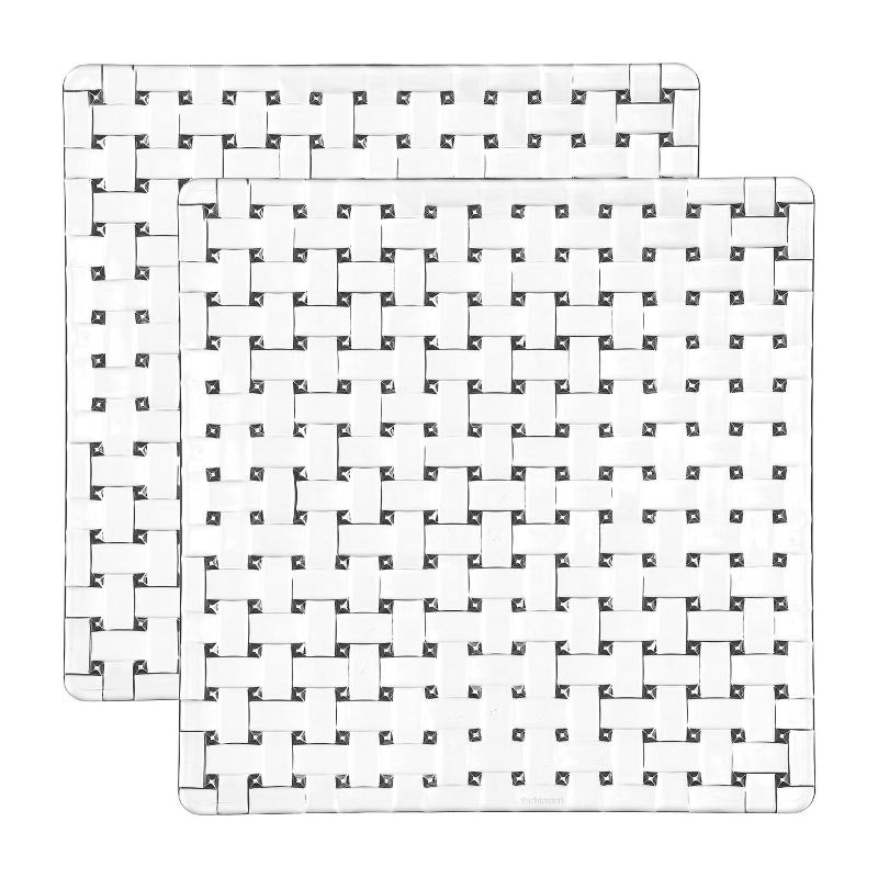 

Набор квадратных тарелок Bossa Nova, 2 шт 21 см Nachtmann, прозрачный