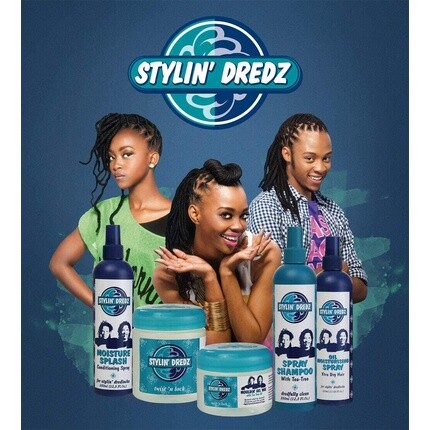 Stylin' Dredz Moulding Gel Wax с маслом чайного дерева Уход за волосами 1300 мл Stylin Dredz — фото 2