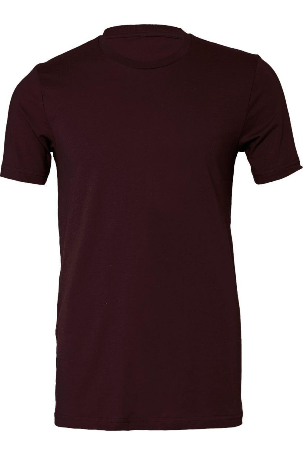 

Футболка унисекс из джерси BELLA + CANVAS, цвет oxblood black