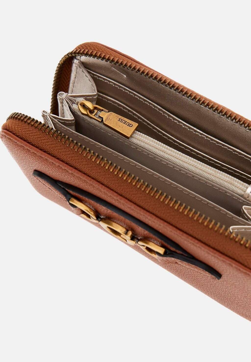 

Кошелек MALVA LOGO Guess, коричневый