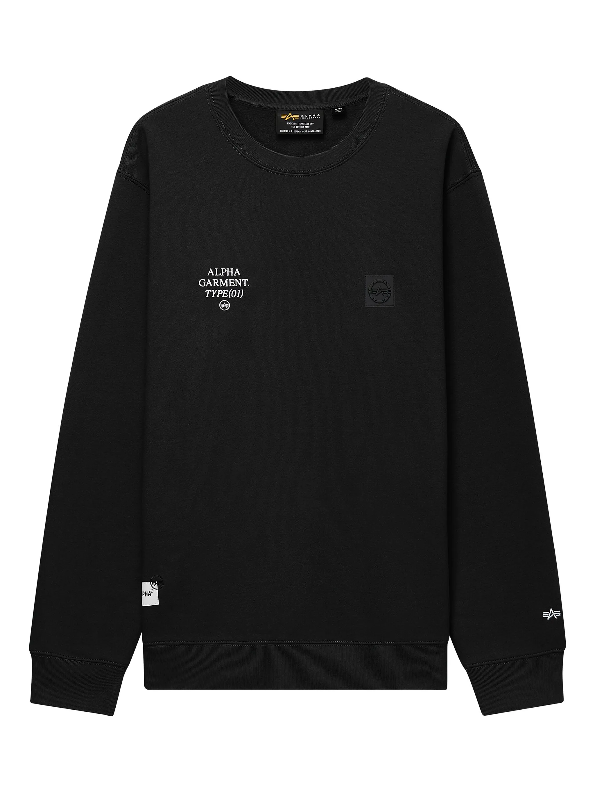 

Толстовка с нашивкой-логотипом Alpha Industries, черный