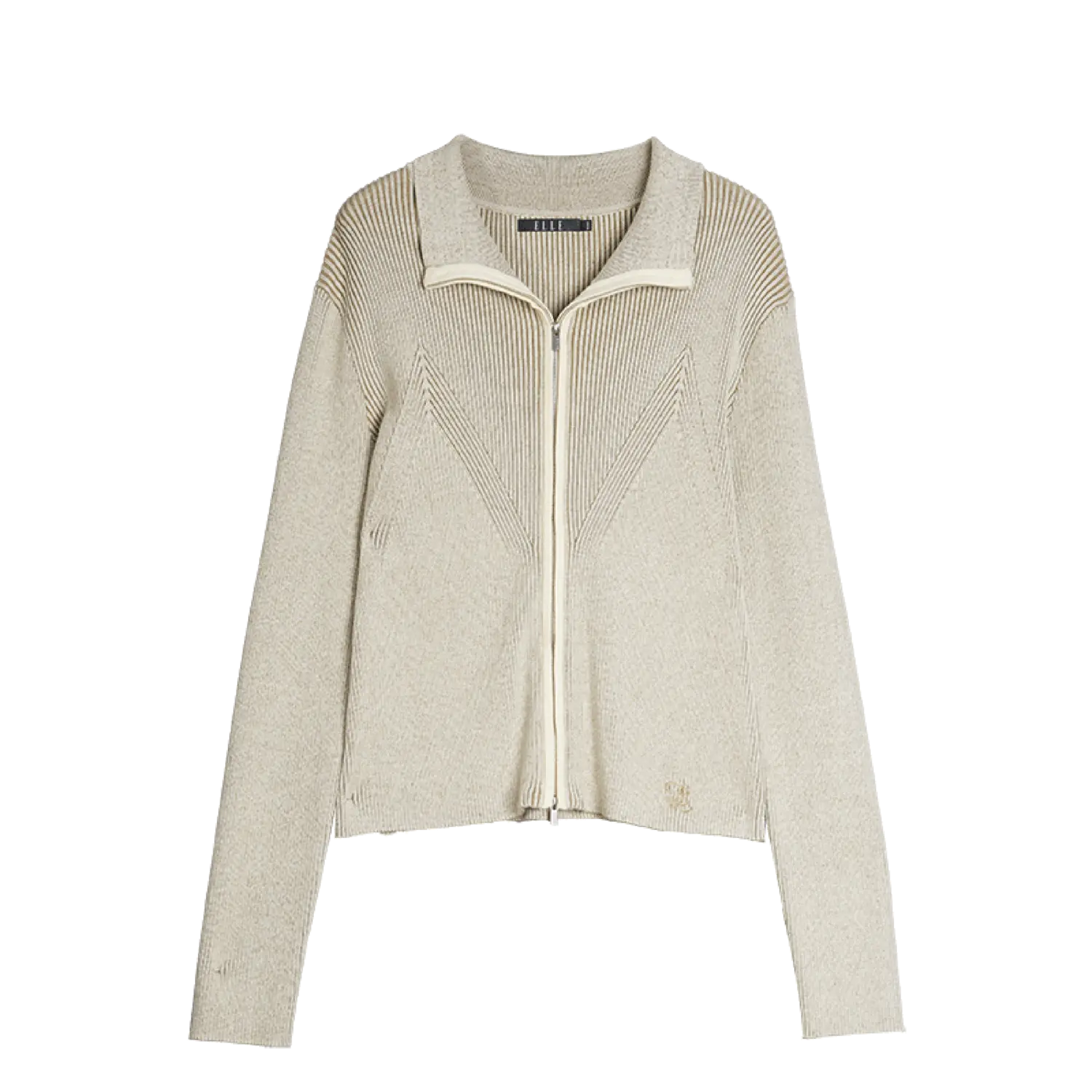 

Кардиган женский с лацканами ELLE, светло-хаки