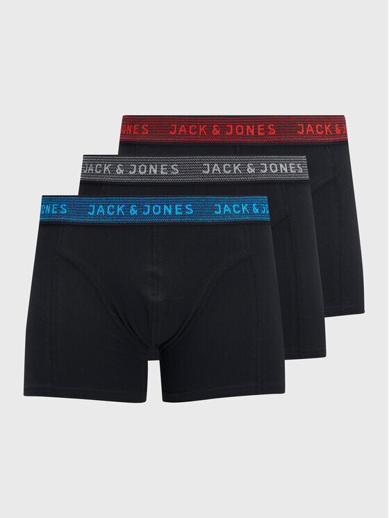 

Комплект из 3 боксеров Jack&Jones, черный