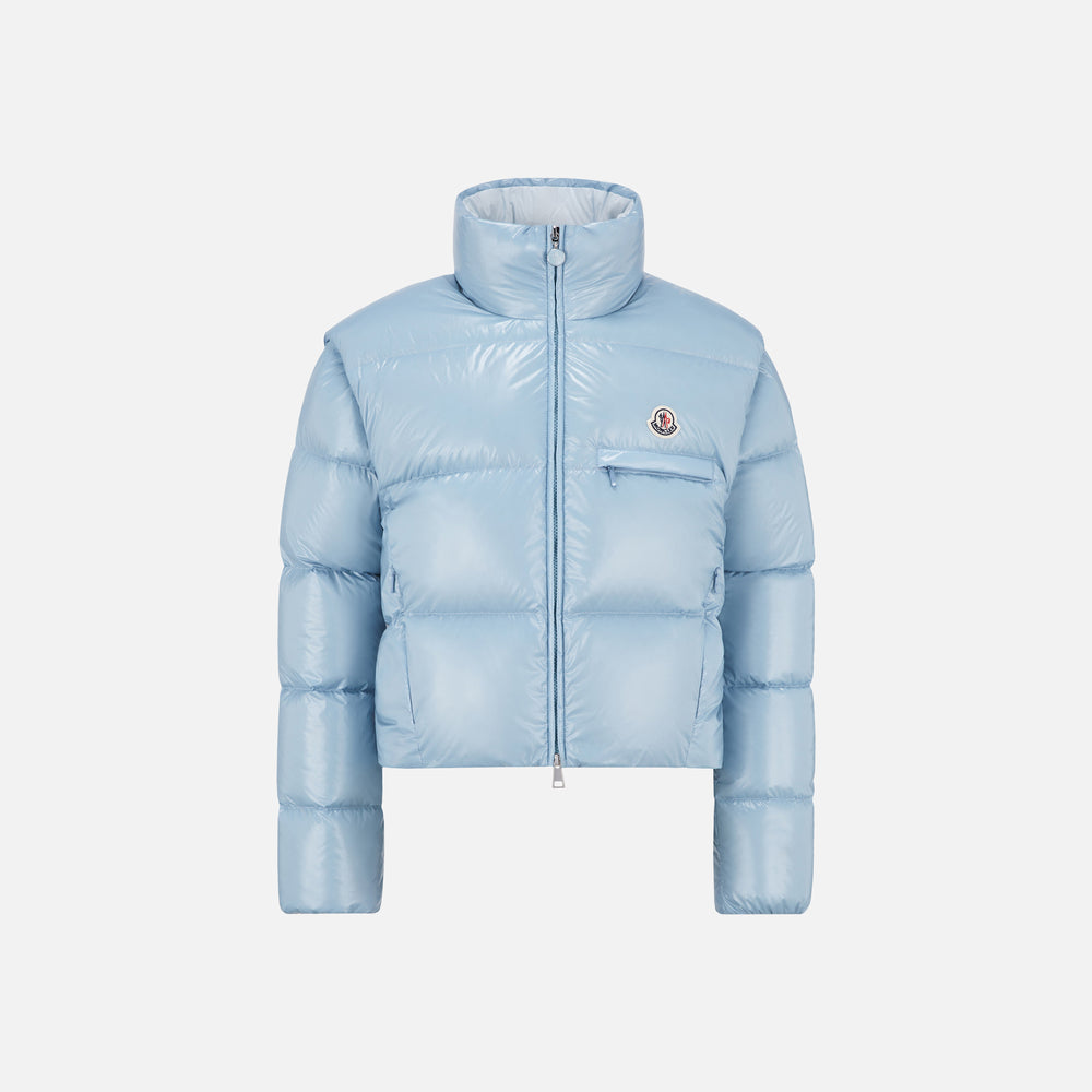 

Куртка Moncler Almo Short Down Jacket, цвет Light Blue