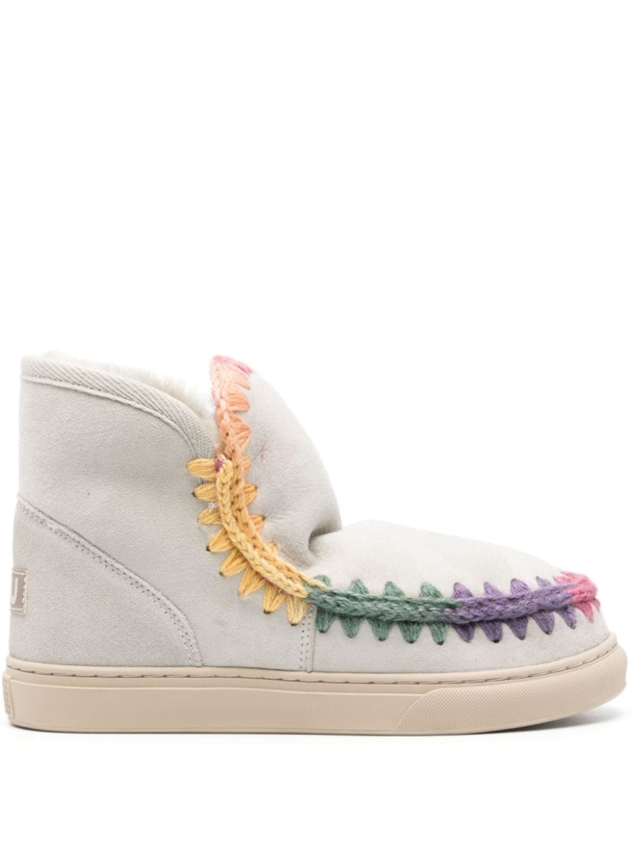 Mou Kids ботинки Eskimo Rainbow, серый