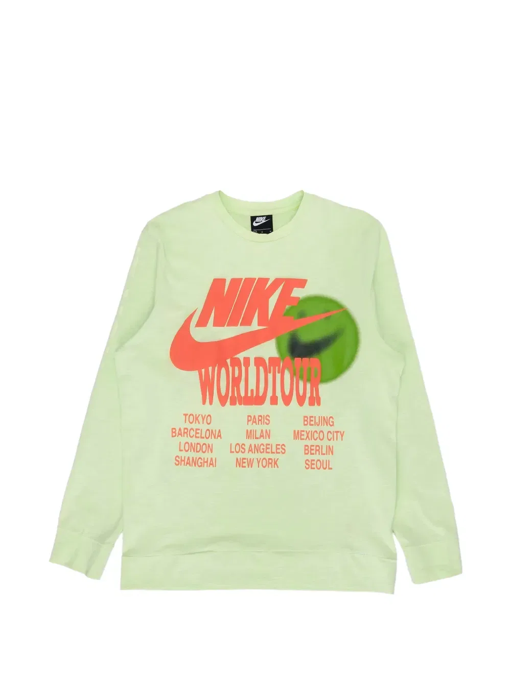 Толстовка с длинными рукавами Nike, зеленый