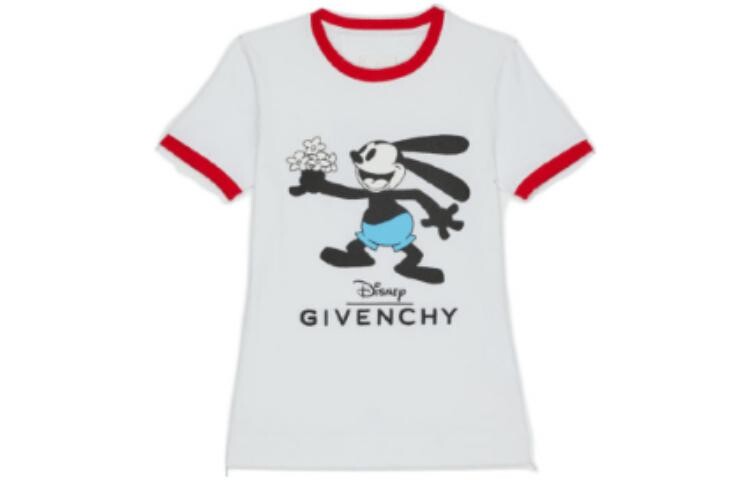 

Футболка женская Disney x Givenchy, красный / белый