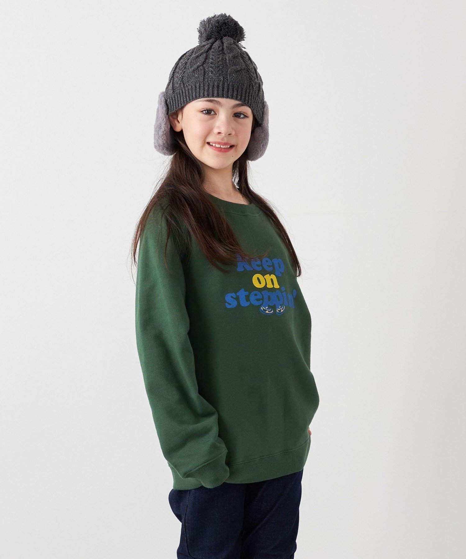 Collegiate Pacific: Толстовка с принтом и вышивкой, пригодная для машинной стирки SHIPS any, Green — фото 4