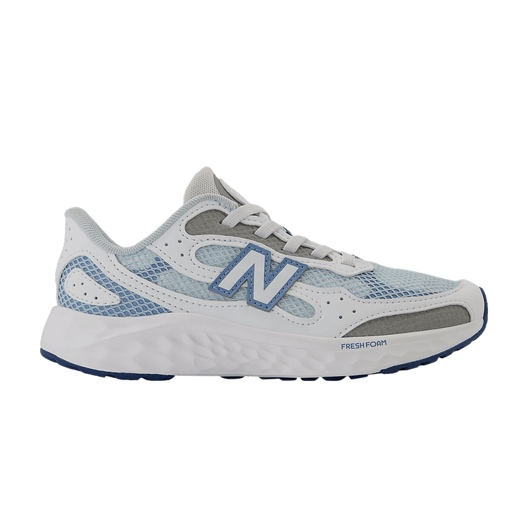 

Кроссовки New Balance Fresh Foam Arishi Lux Bungee Lace Little Kid 'Frosted Glass Stillwater', белый