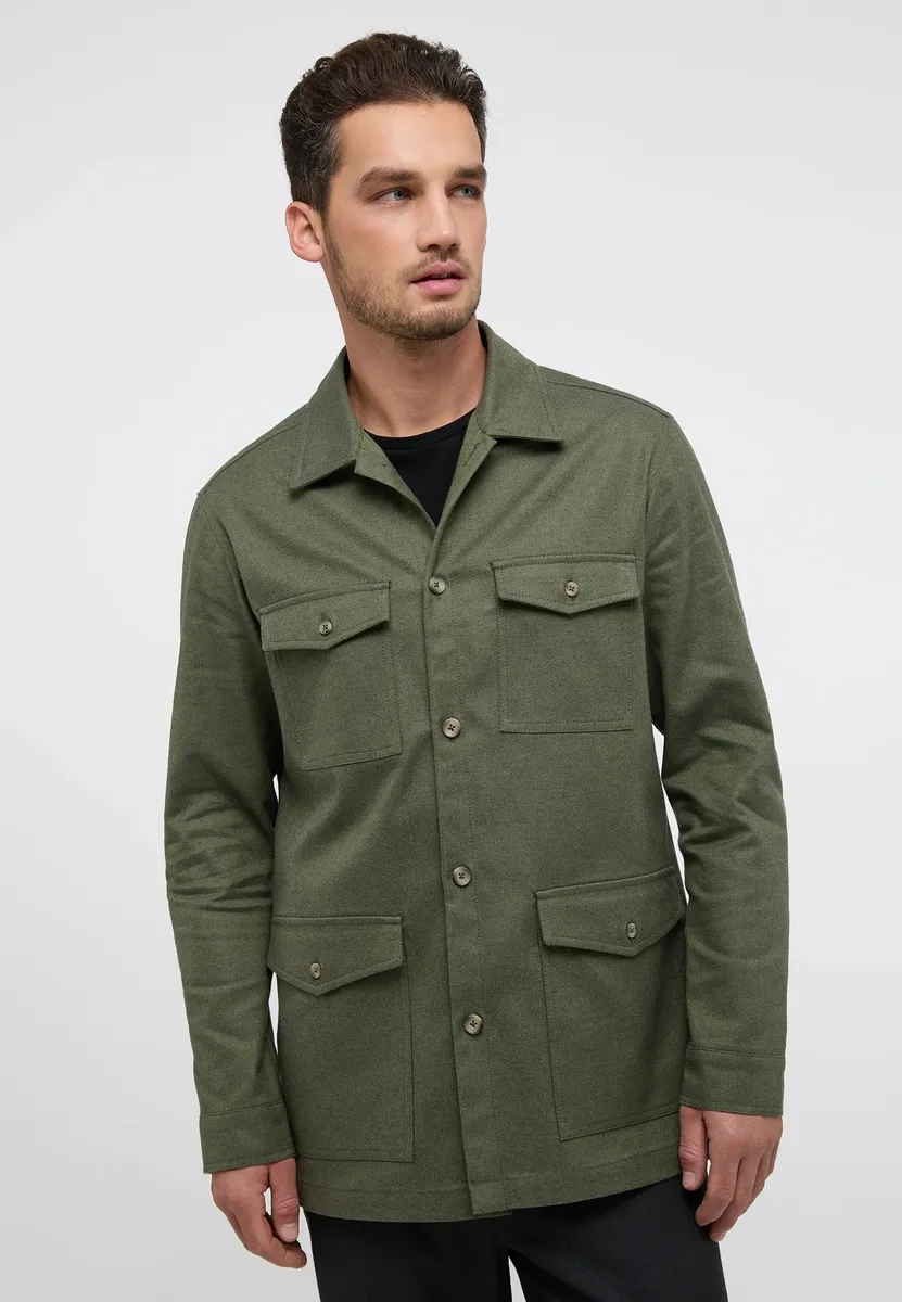 

Рубашка Eterna с длинными рукавами "MODERN FIT", зеленый