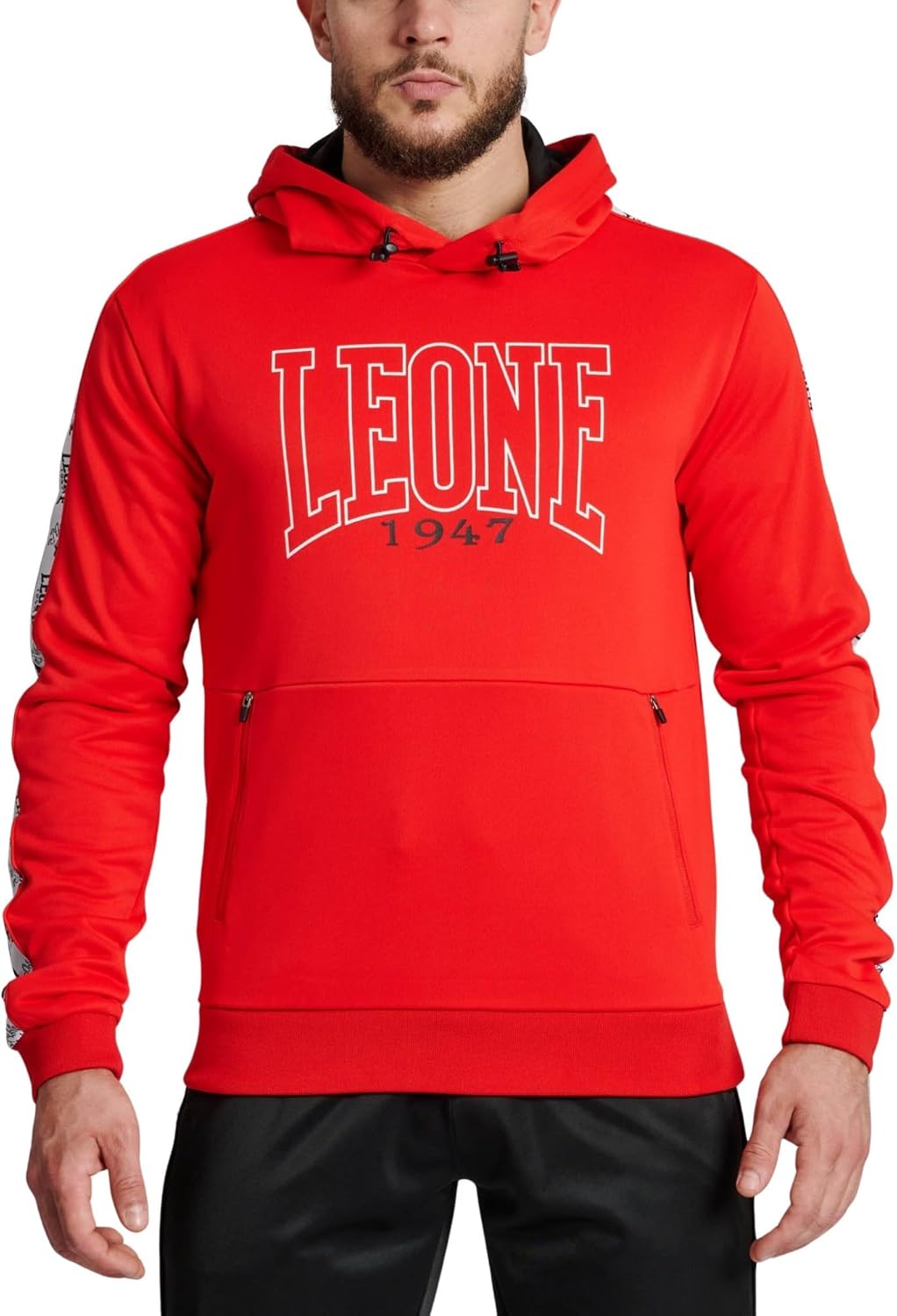 

Культовая тренировочная толстовка Leone 1947, красная, Красный, Культовая тренировочная толстовка Leone 1947, красная