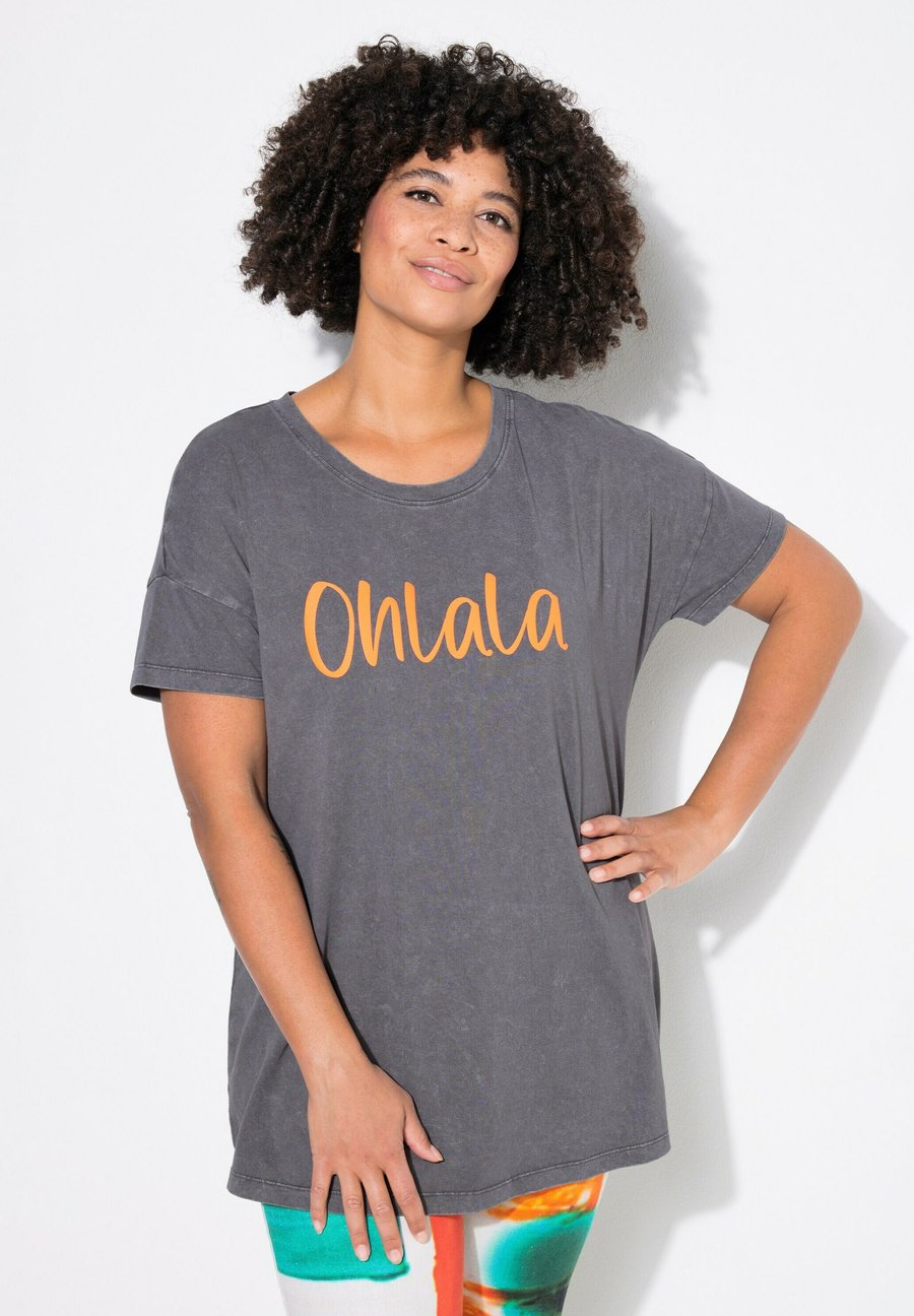 

Футболка Angel of Style OHLALA VINTAGE LOOK, Charcoal Gray/Grey, Черный, Футболка Angel of Style OHLALA VINTAGE LOOK, Charcoal Gray/Grey