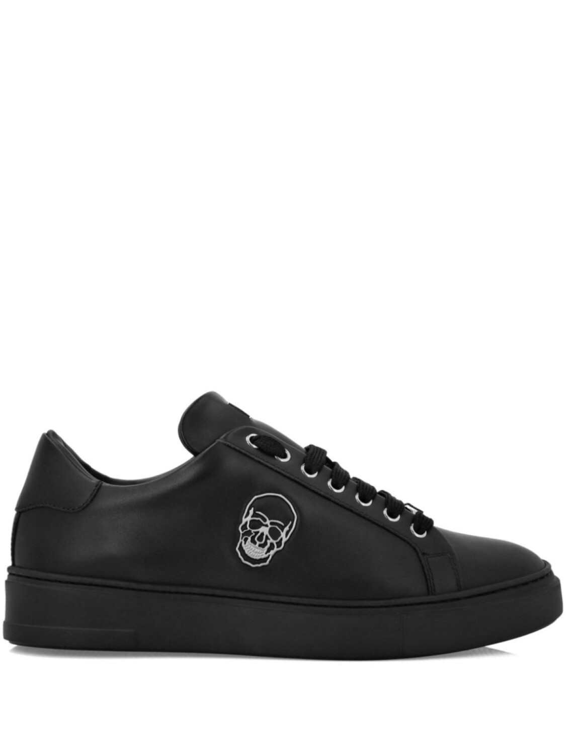 

Кроссовки с аппликацией Skull Philipp Plein, черный