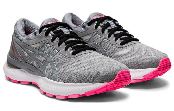 Кроссовки гелевые нимбус 22 облегченный показ Asics, розовый — фото 3
