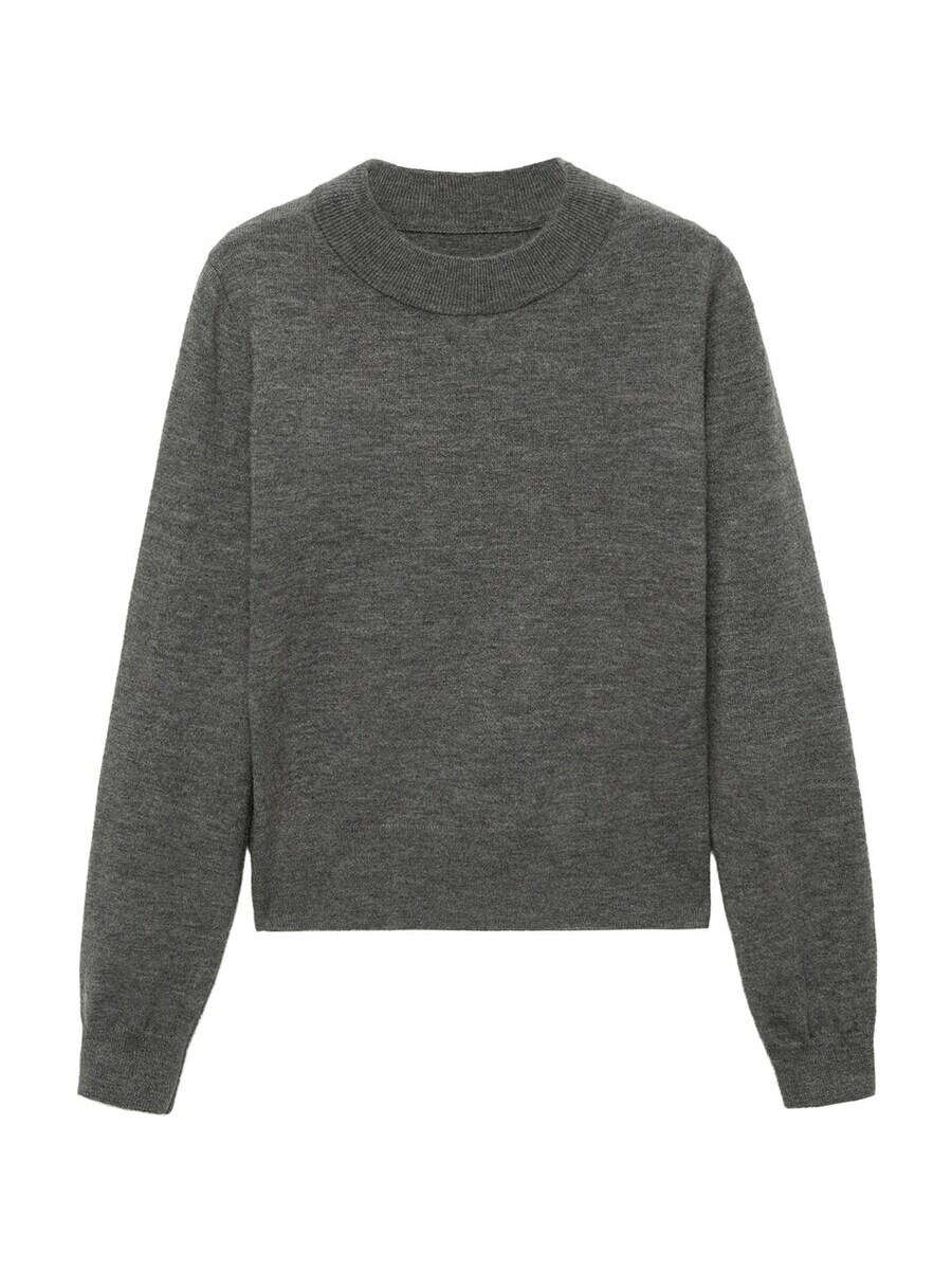 

Тонкий вязаный свитер MANGO Sweater NEKKO, темно-серый
