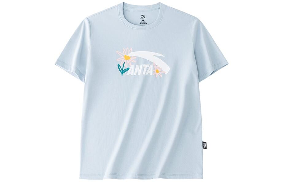 

Футболка Life Collection женская бирюзового цвета Anta
