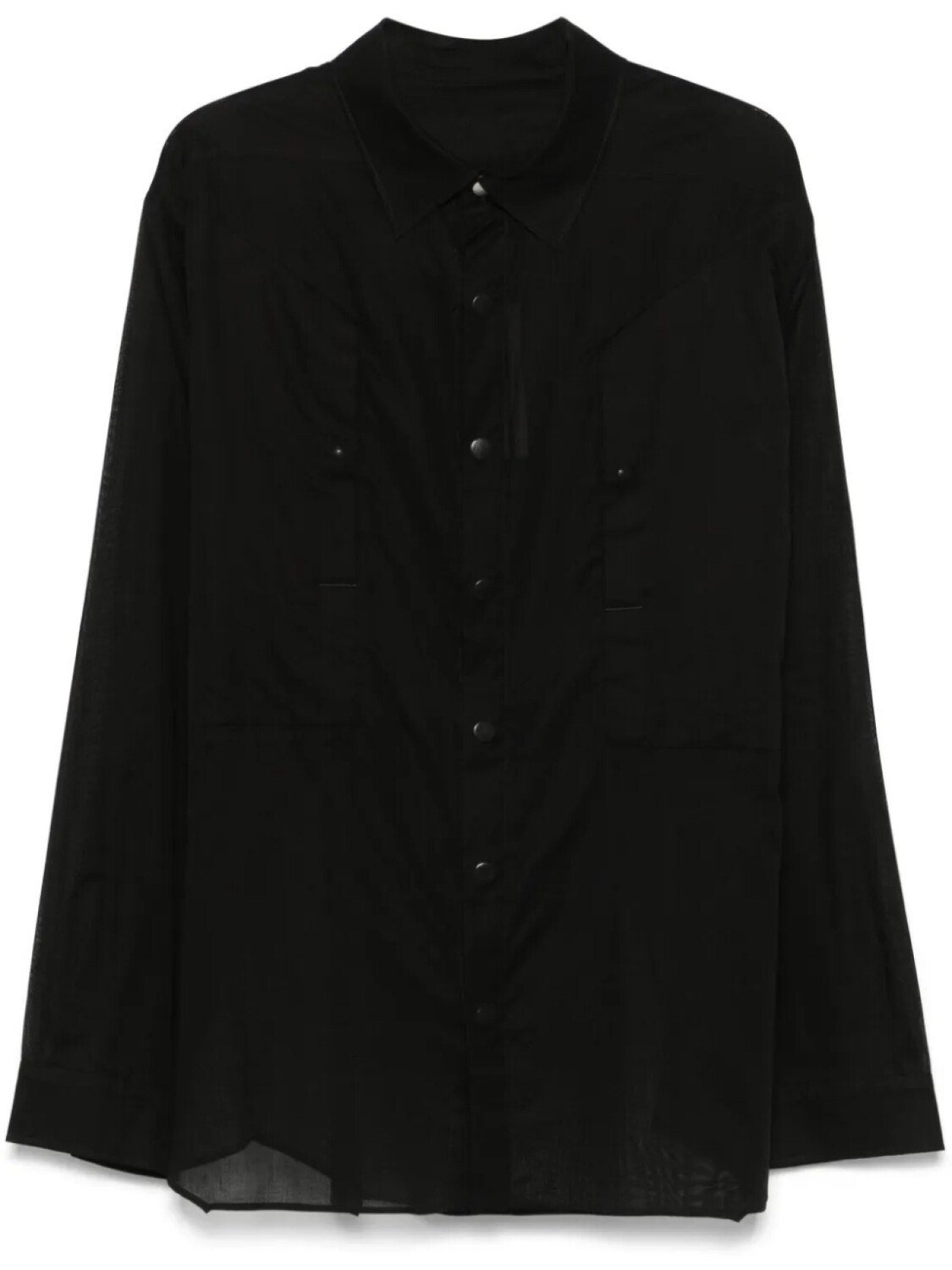 

Рубашка Рика Оуэнса Jumbo Fogpocket Rick Owens, черный