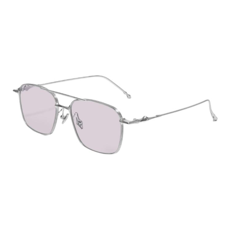 

GENTLE MONSTER Мет 02 квадратная оправа очки, Silver