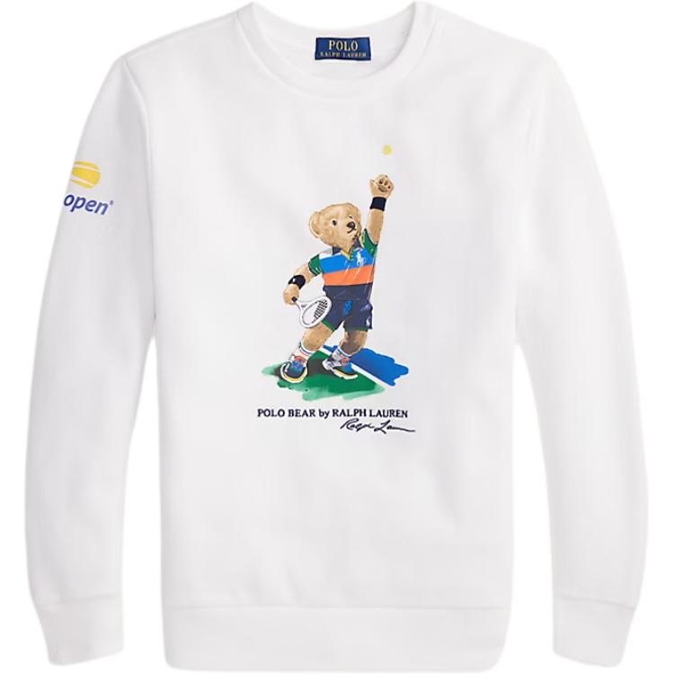 Свитшот Kids' Polo Ralph Lauren, белый