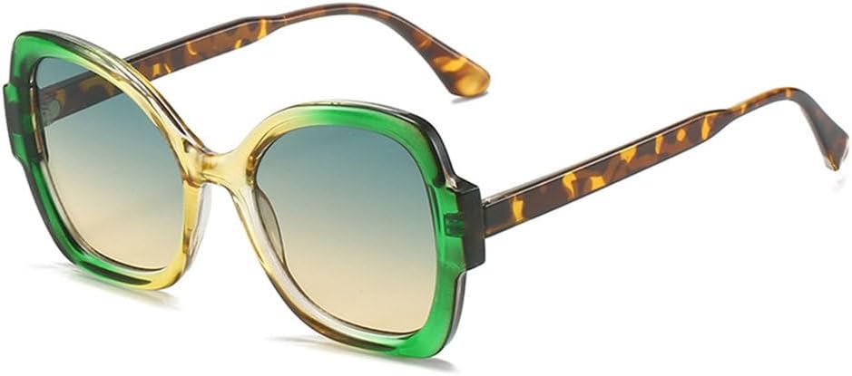 

Уникальные солнцезащитные очки-бабочки для женщин в винтажном стиле с градиентным переходом цвета, элегантные очки с неровными тенями, защита от УФ-излучения UV400, модные очки для женщин generic, C1-20950