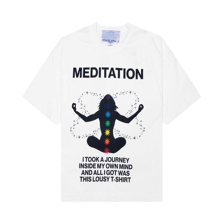 

Футболка Jungles Meditation Short-Sleeve Tee, White