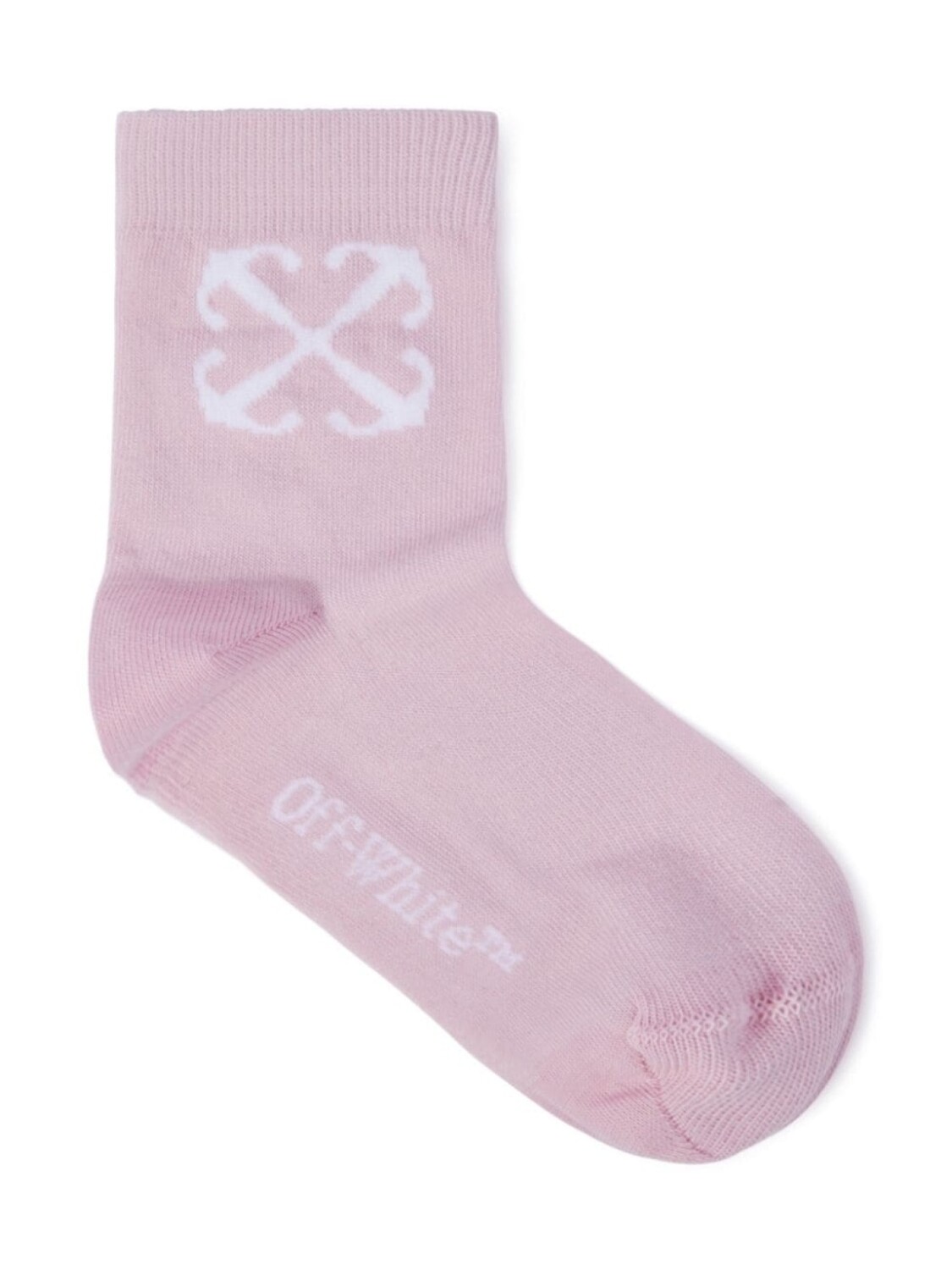 

Off-White Kids носки с жаккардовым логотипом Arrow, розовый