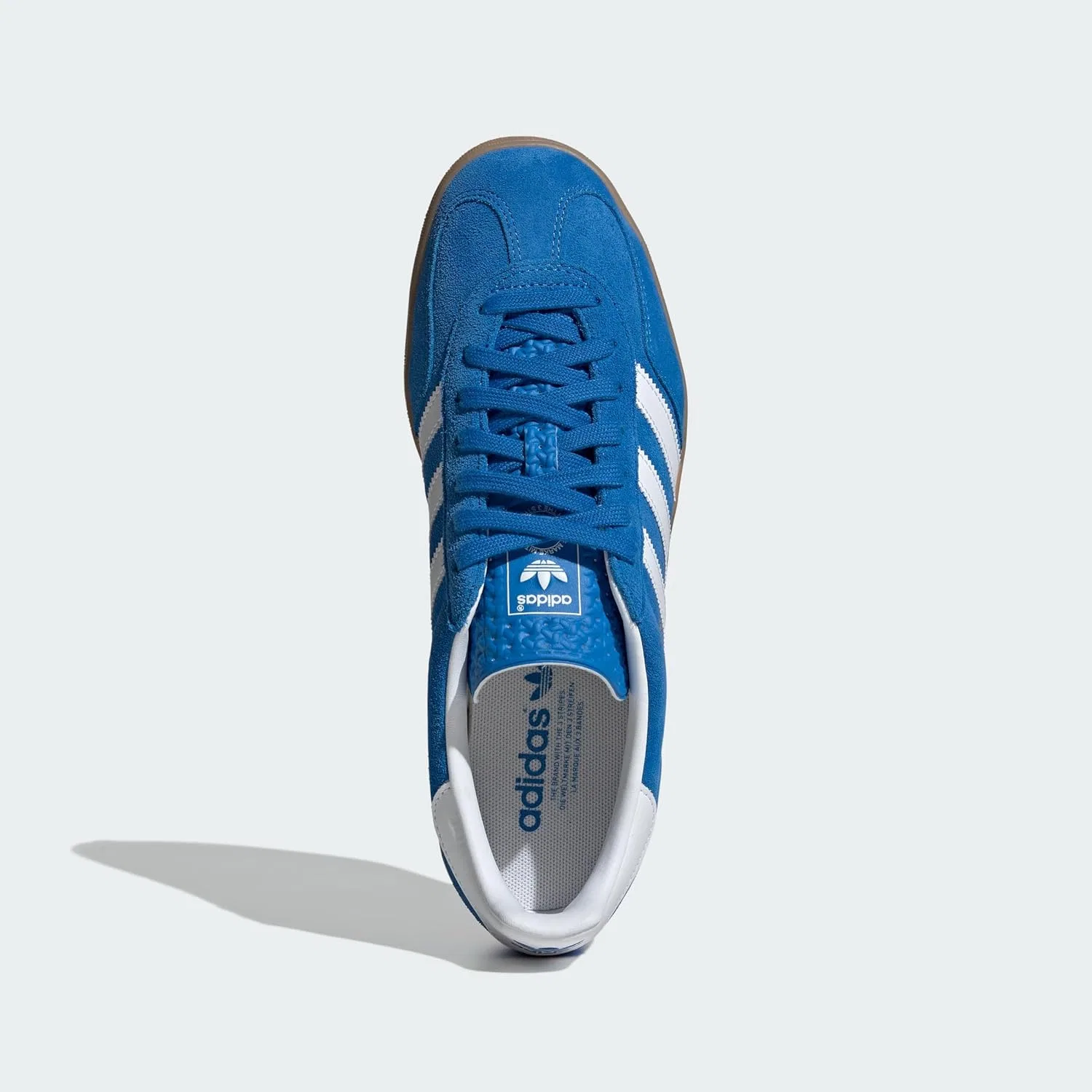 Женские кроссовки Adidas Gazelle для дома, Blue — фото 3