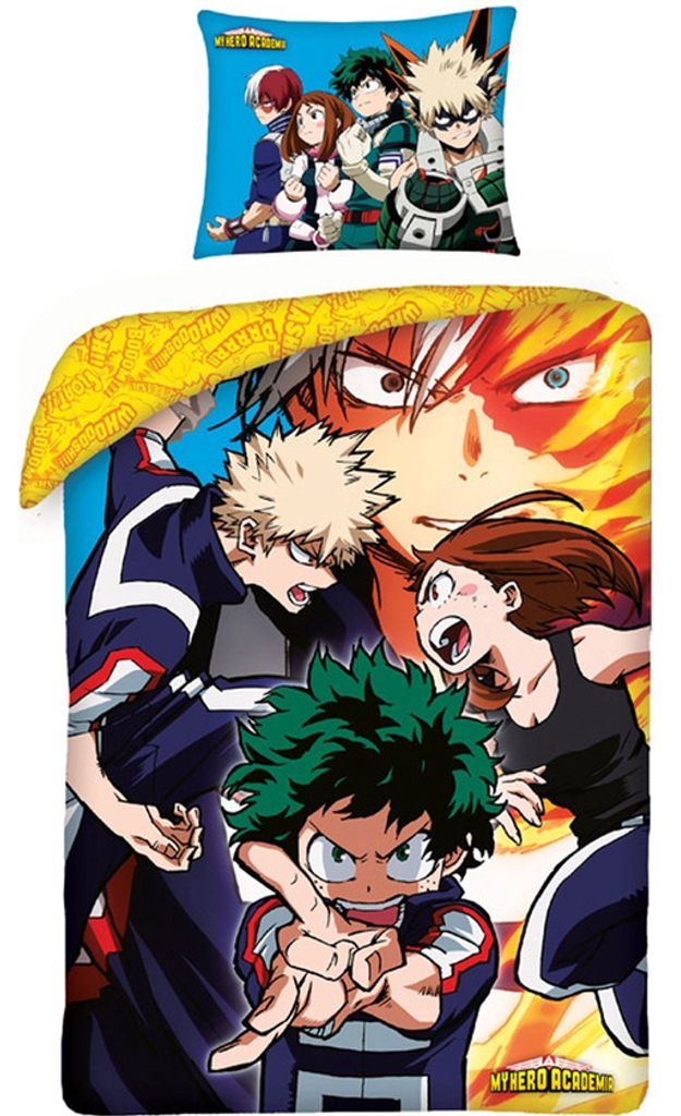 

Постельное белье My Hero Academia с сумкой 140 х 200 см Halantex