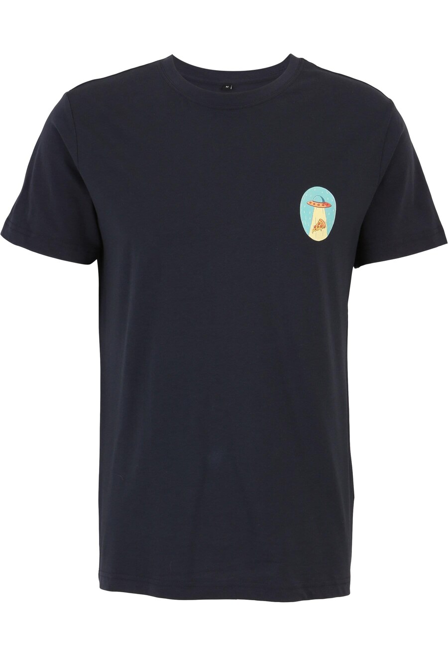 

Рубашка Mister Tee Ufo Pizza, цвет Navy/Turquoise