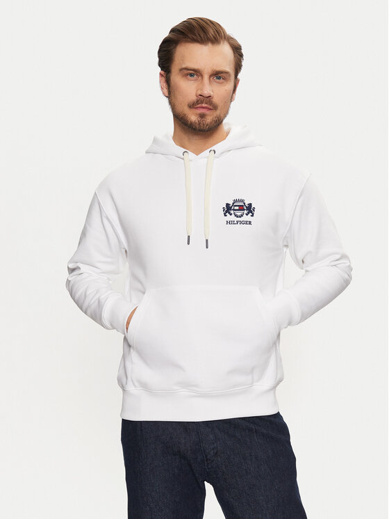 

Толстовка обычного кроя MW0MW37462 Tommy Hilfiger, белый