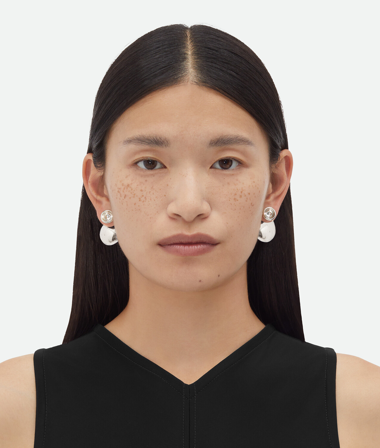 

Вогнутые серьги Bottega Veneta