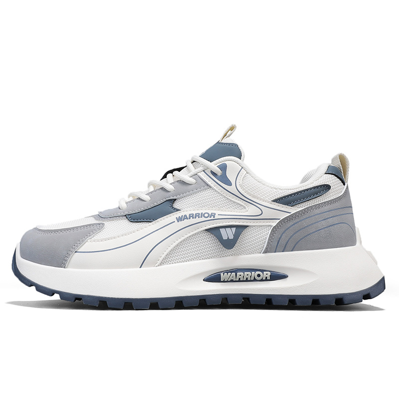 

Низкие повседневные туфли с амортизацией Balance для мужчин WARRIOR, Beige Gray Blue
