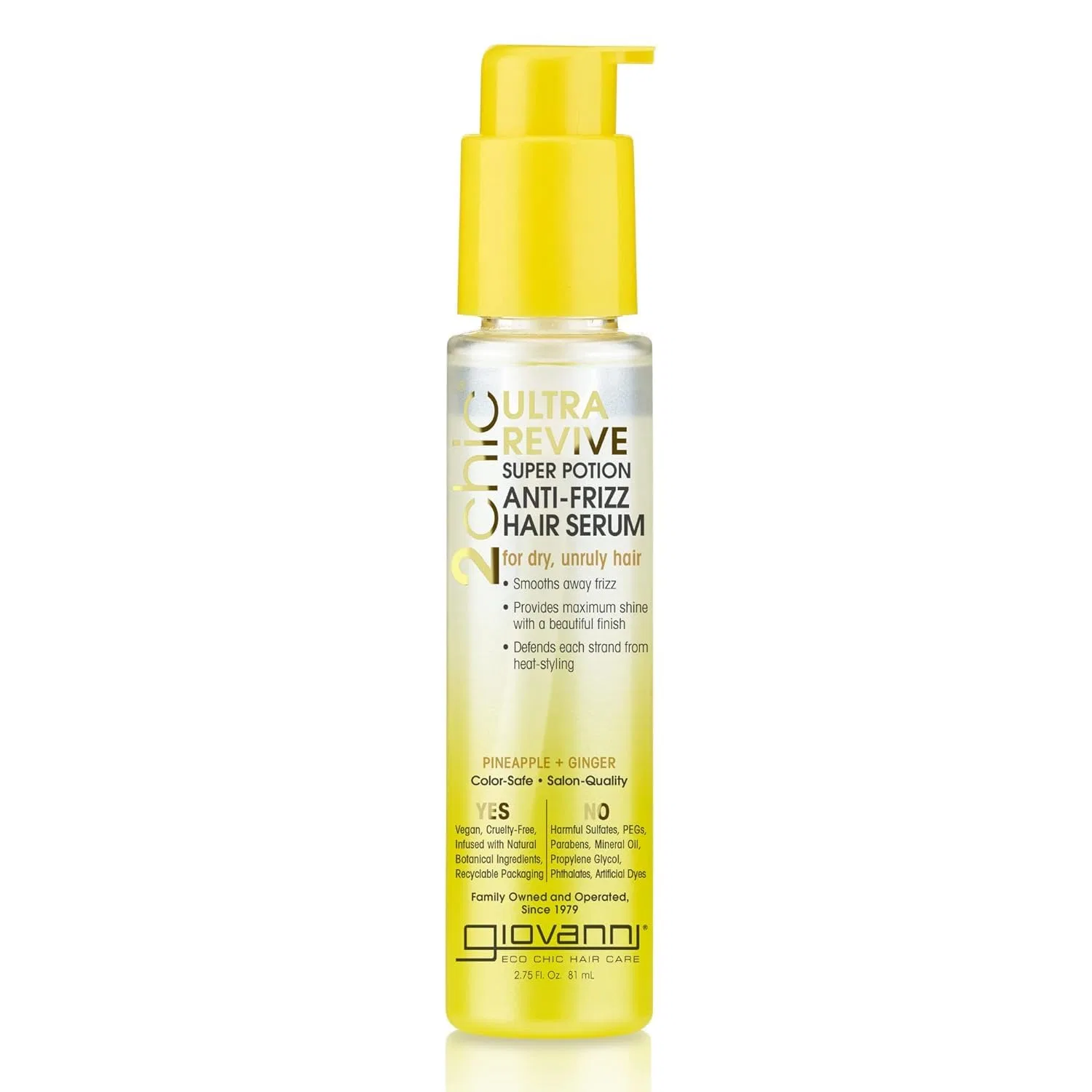 Сыворотка для волос 2 Chic Ultra-Revive Anit Frizz от Giovanni Cosmetics Giovanni