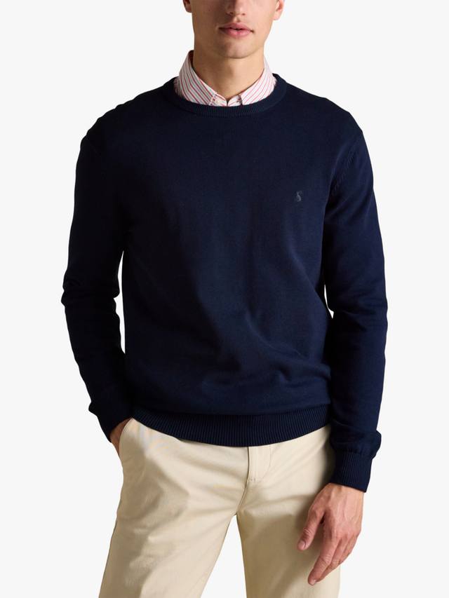 

Джемпер с вышитым логотипом Hillside Joules, Navy