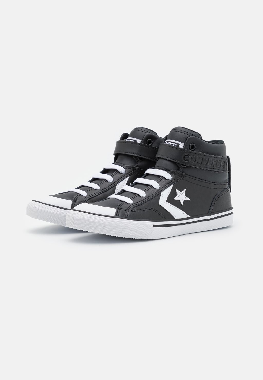 Высокие кеды Pro Blaze Strap Unisex Converse, цвет black/white — фото 2