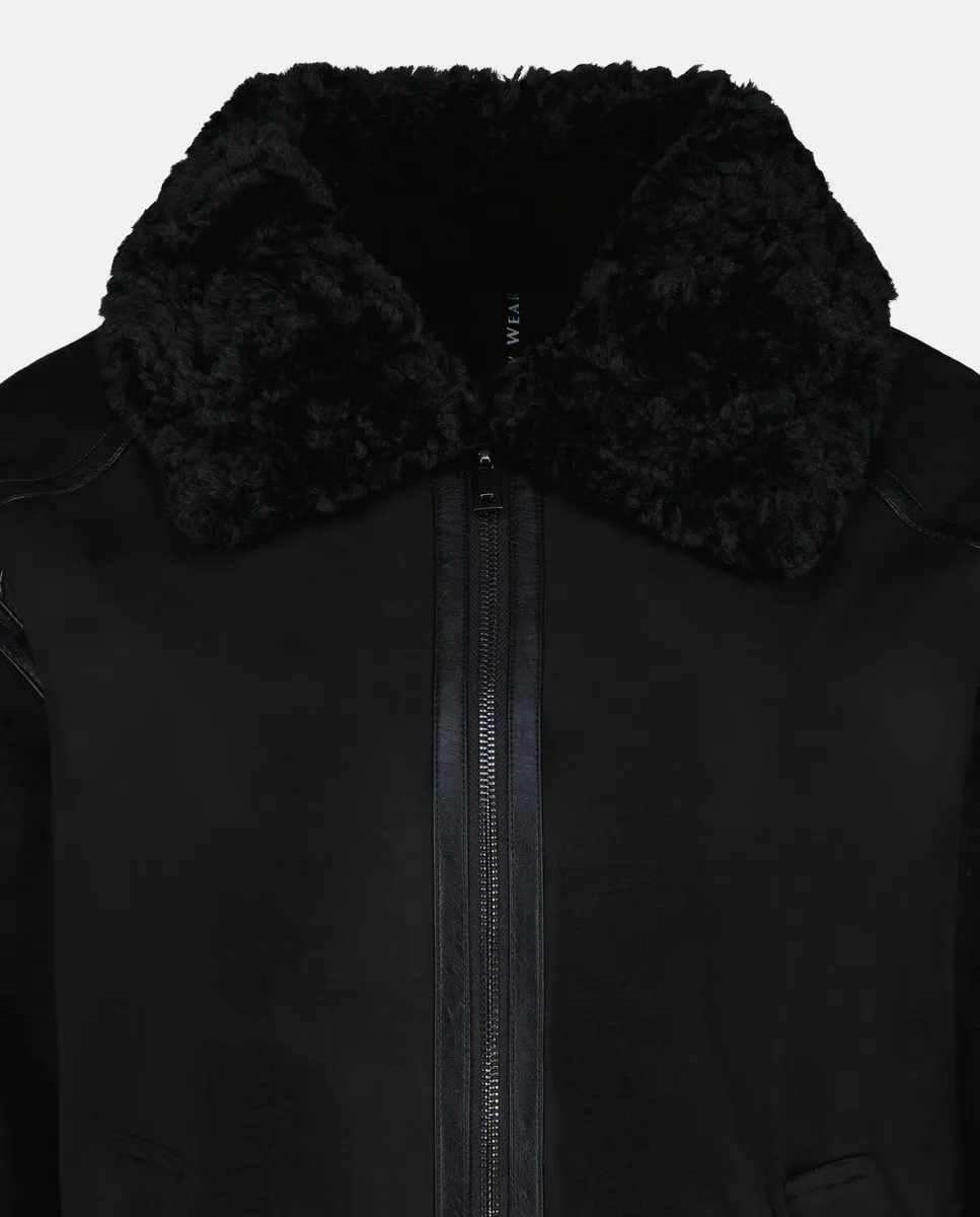 

Женская куртка на двусторонней молнии спереди Easy Wear, черный