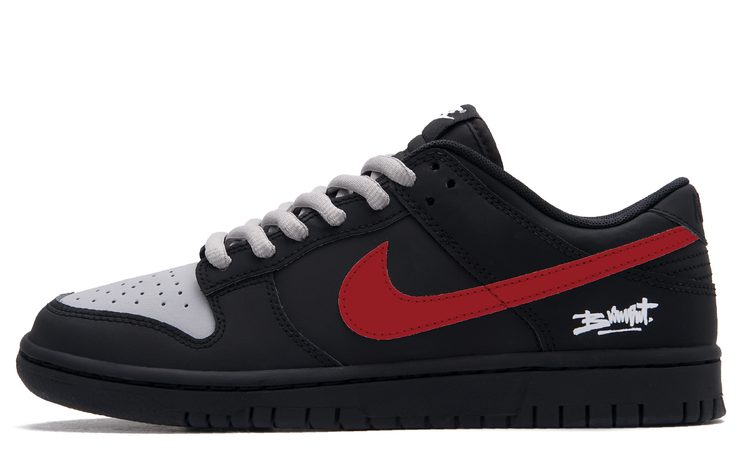 

Nike Кроссовки для скейтбординга Dunk Shadow Red Low top Unisex Black Gray Red