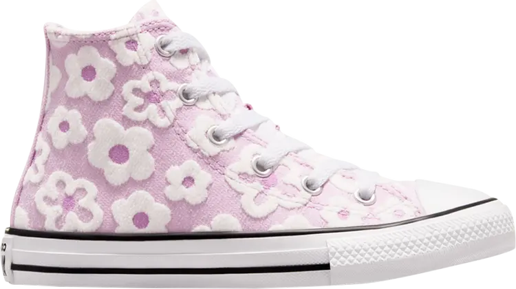 

Кроссовки Chuck Taylor All Star High PS 'Floral Embroidery', фиолетовый