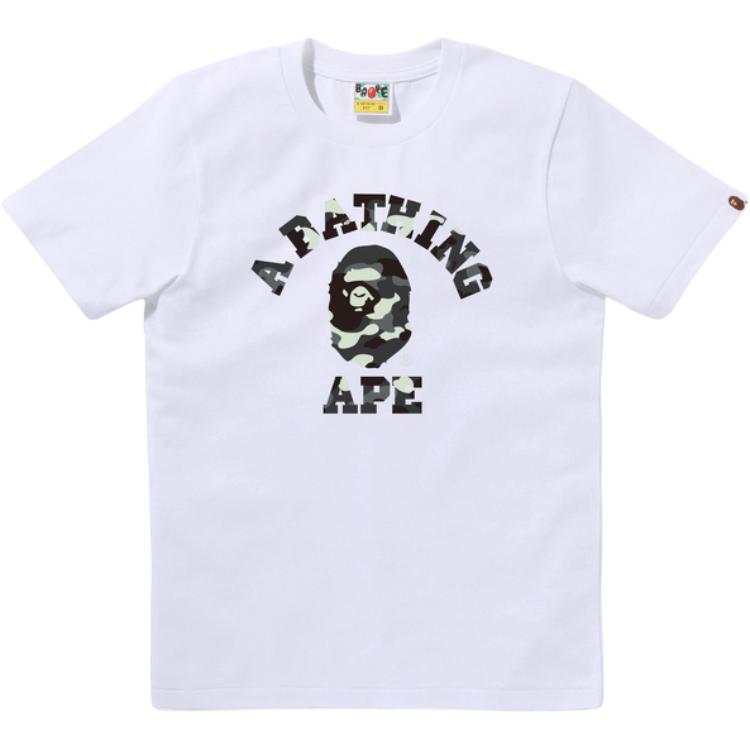 

Футболка CITY CAMO женская A BATHING APE, белый