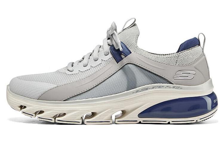 

Кроссовки Glide Step для бега мужские с низким верхом серые/синие Skechers