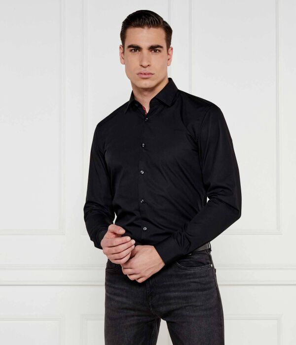 

Рубашка koey Slim fit Hugo, черный