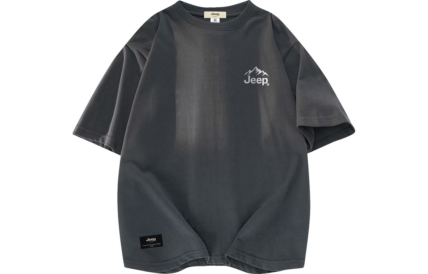 

Футболка Moxima Lifestyle Unisex Jeep, темно-серый