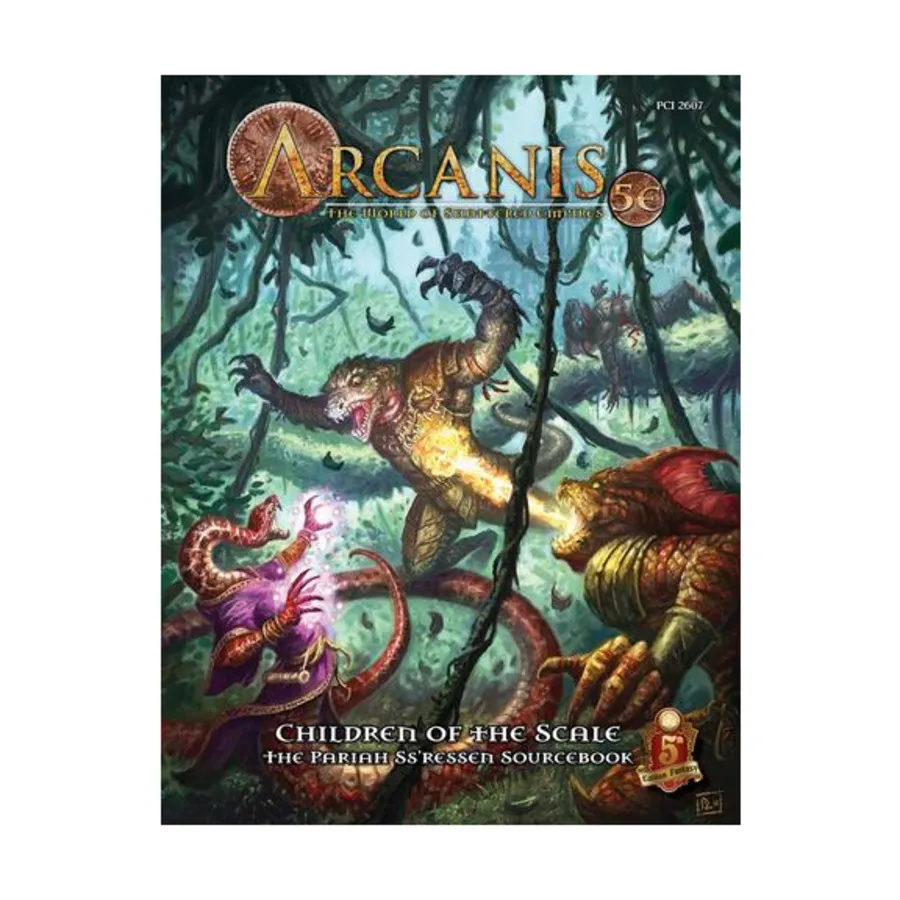 

Children of the Scale, Arcanis - The World of Shattered Empires, мягкая обложка