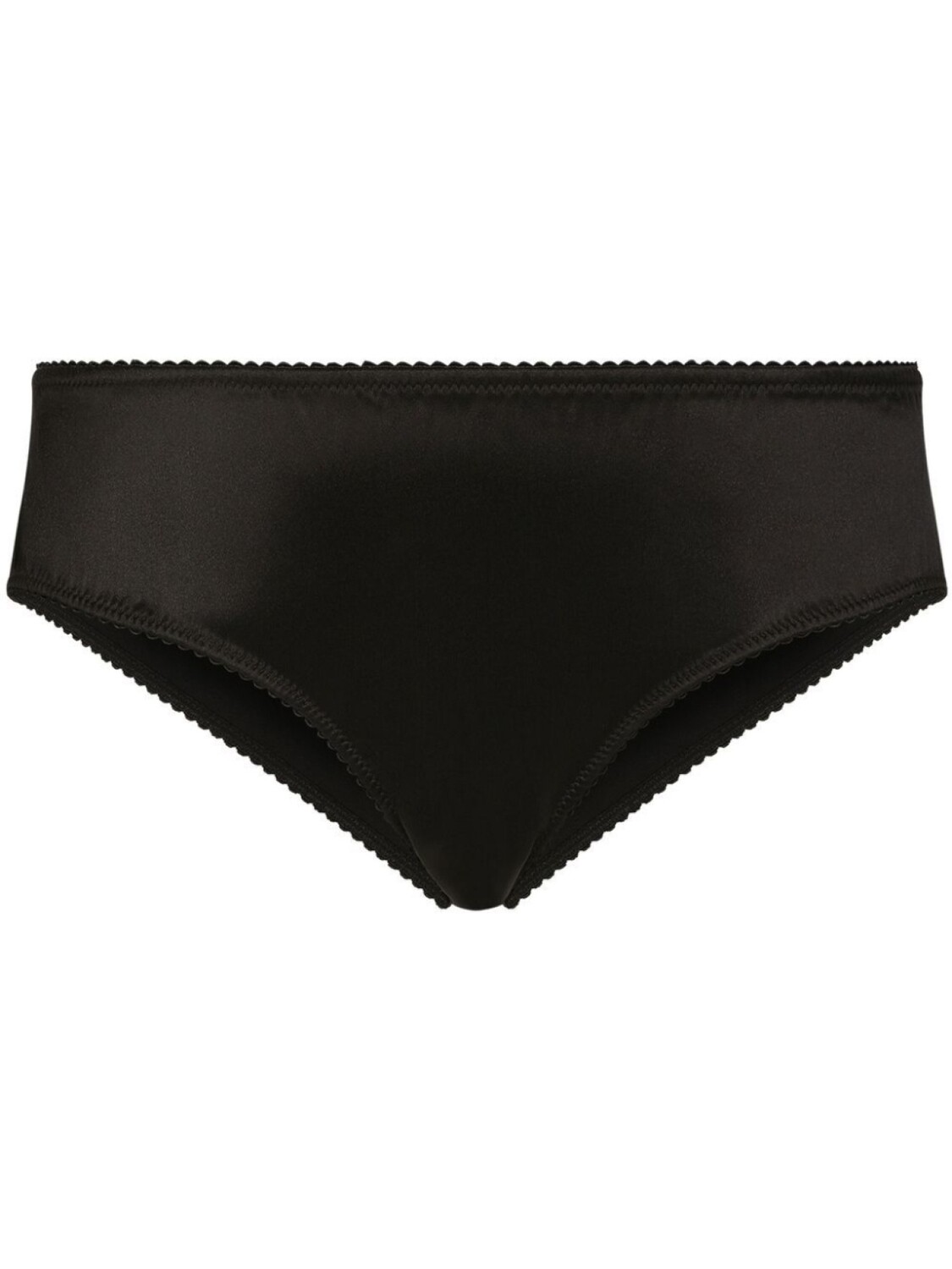 

Dolce & Gabbana атласные трусы-брифы средней посадки, черный