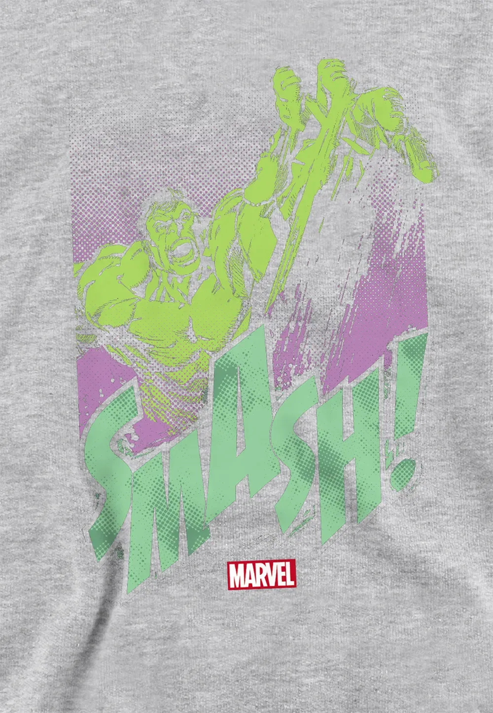 Детская худи Marvel Hulk Gamma Smash, серый — фото 2