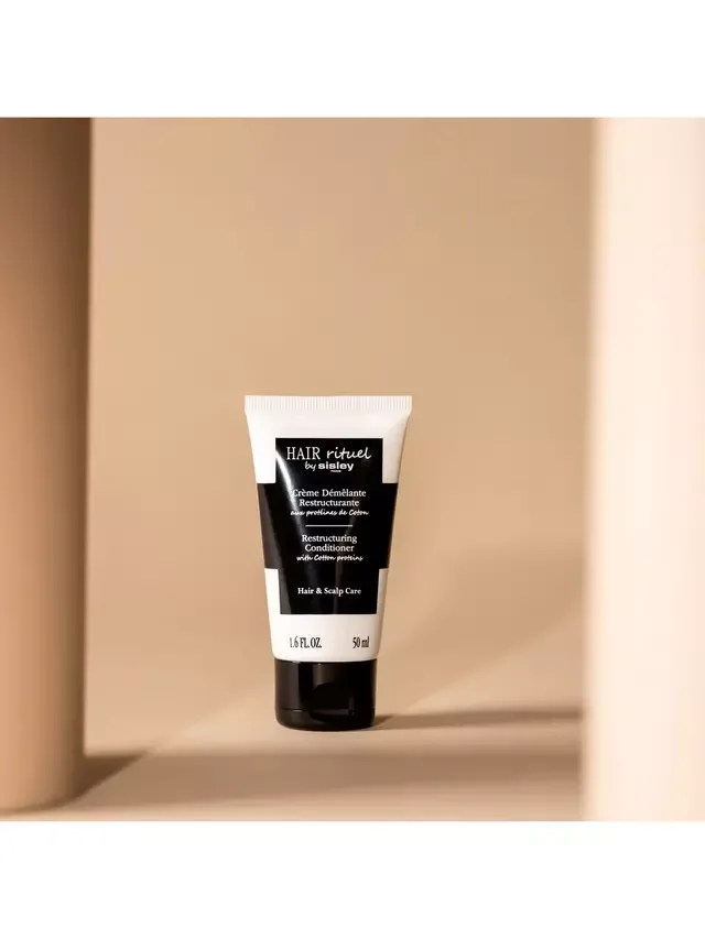 Восстанавливающий кондиционер для волос Hair Rituel с протеинами хлопка, дорожный размер, 50 мл Sisley-Paris — фото 2